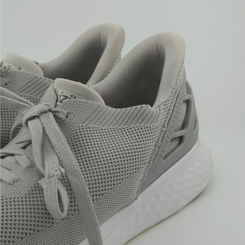 Kizik Athens Hands-free Slip-on Men's Size 8.5 Wide Gray White Sneakers - Picture 13 of 13
